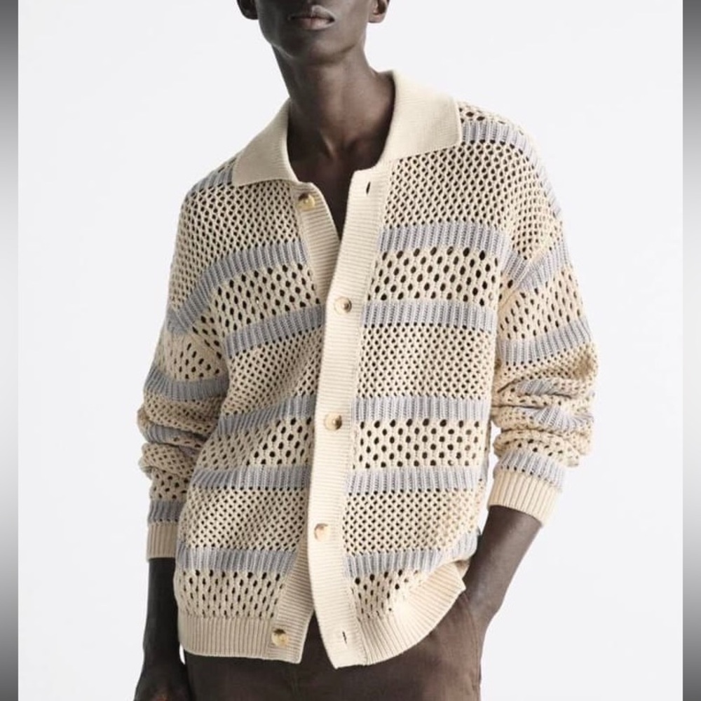 Zara Men’s Knit Cardigan